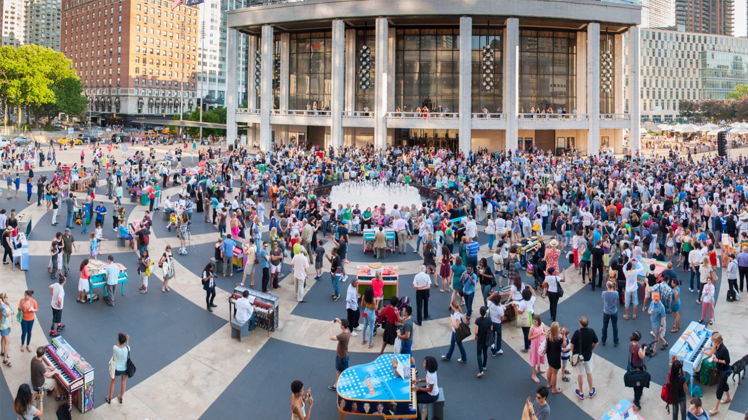 Sing for Hope Pianos at Lincoln Center